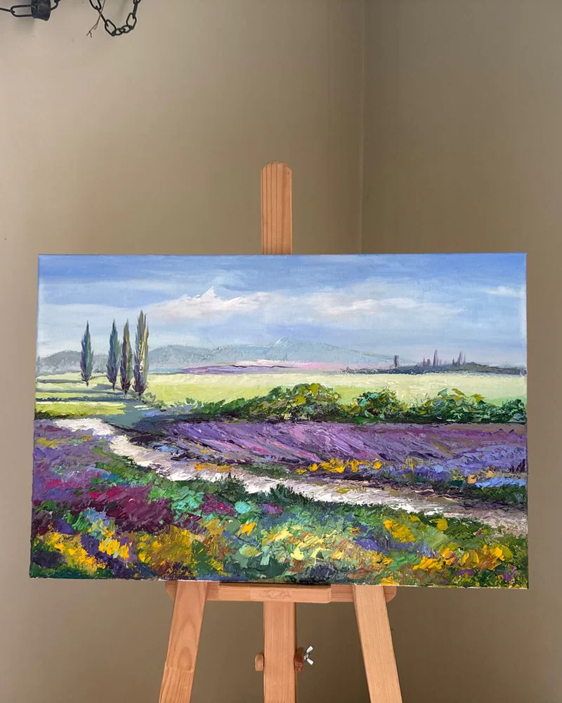 Картина маслом «Южный пейзаж» 40×60 см — Оригинал