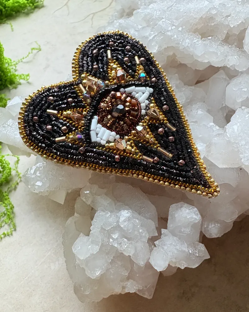 Брошь «Evil eye»
