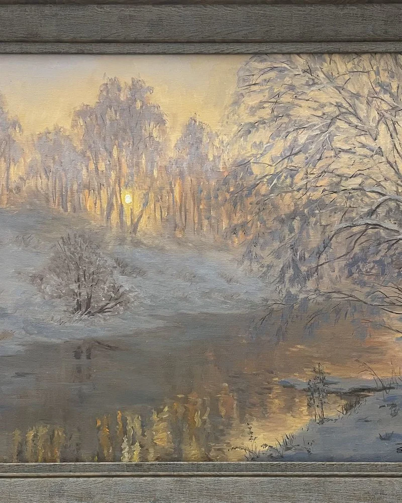 Картина «Иней» — 40×60 см