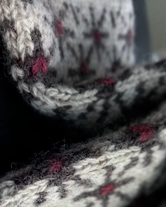 Варежки BERTA с латышским узором, меринос — Основной