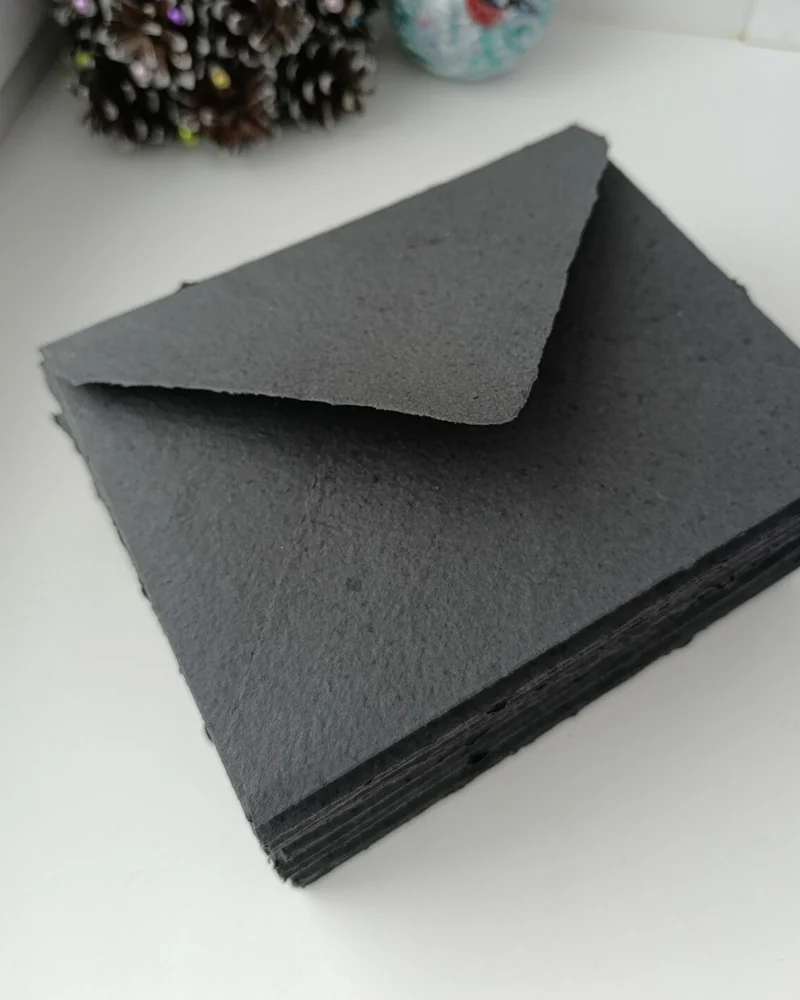 Конверты ручного литья 13 × 17 см — Серый