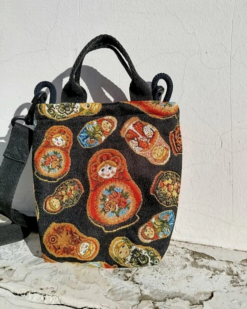 Сумка "Матрешки" русский стиль