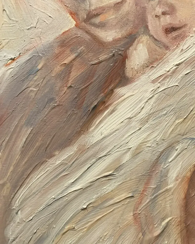 Мама. Картина маслом 40×50 см — 40×50 см