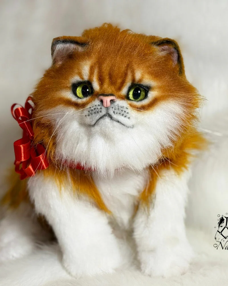 Реалистичный рыжий котенок 2.0