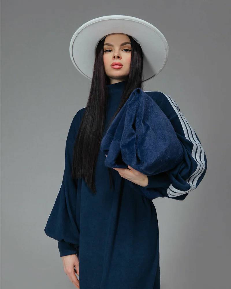Платье из трикотажа
