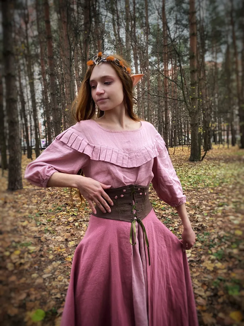 Эльфийская юбка с корсетом