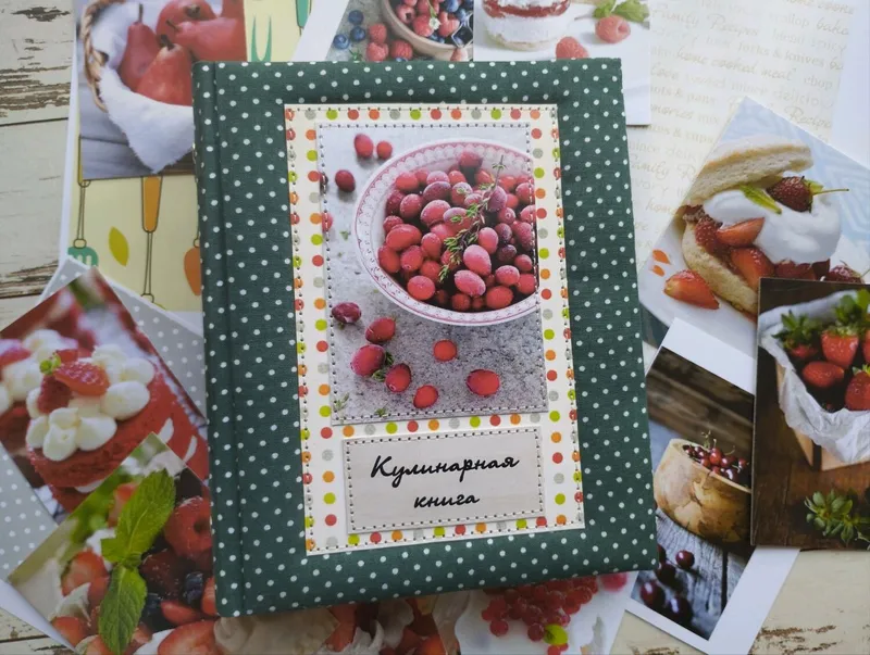Кулинарная книга для рецептов на кольцах 13×16 см