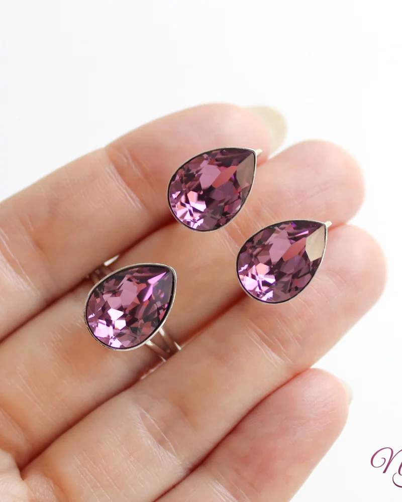 Комплект "Iris" Swarovski