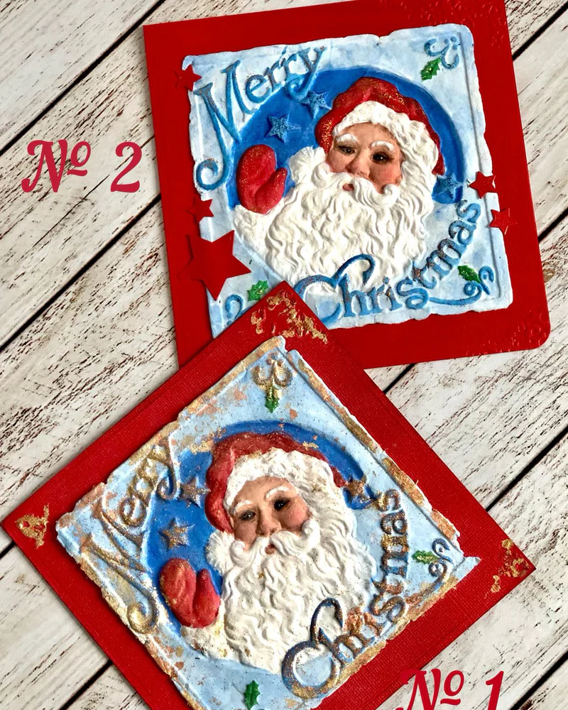 Новогодняя открытка Merry Christmas с конвертом