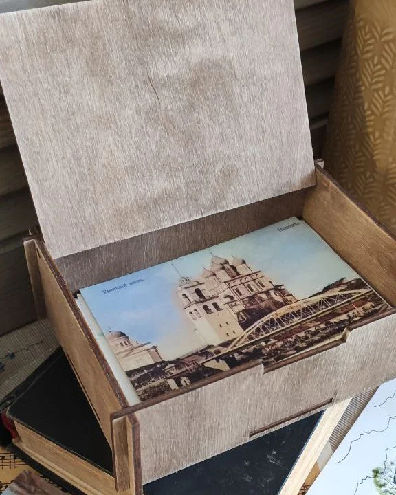 Фотобокс деревянный для фотографий 10 × 15 см — Самое главное