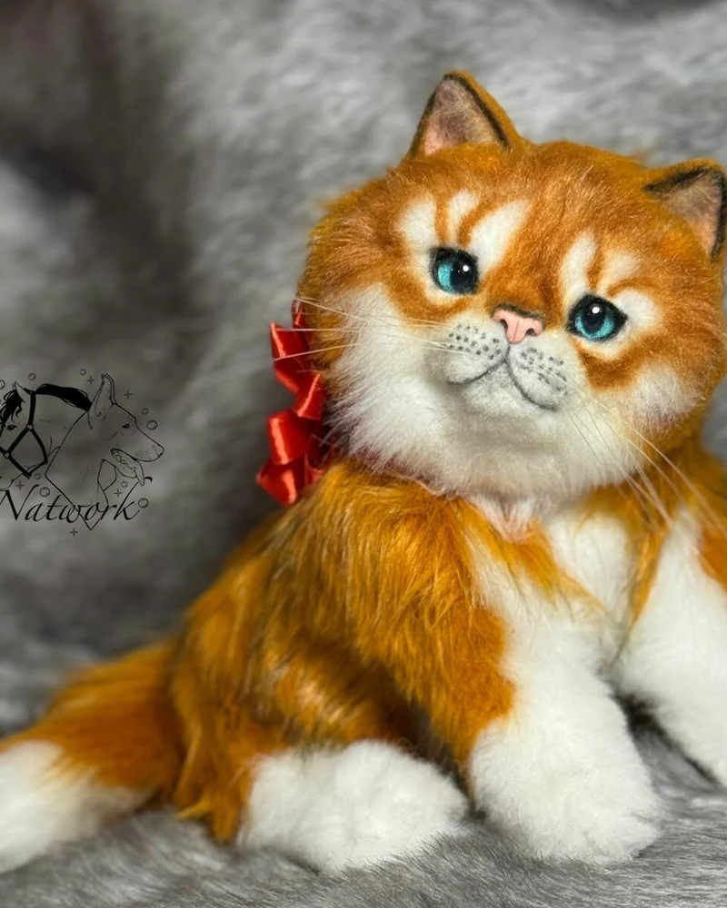 Реалистичный рыжий котенок 3.0