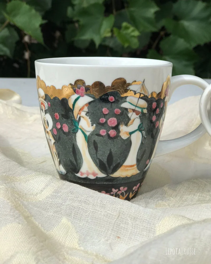 Чашка фарфоровая «Lady’s”