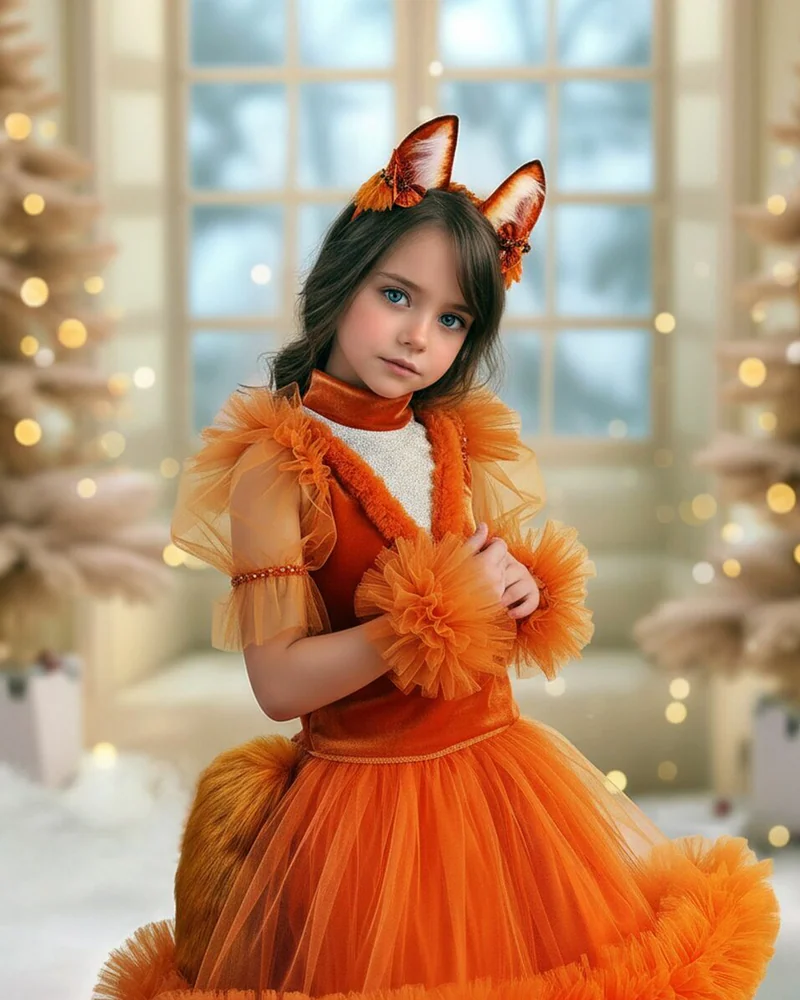 Костюм лисички для девочки