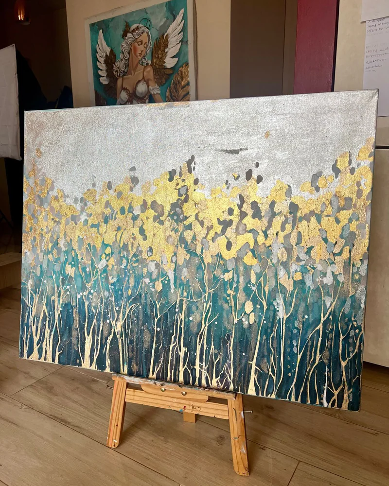 Картина «Таинственный лес», 90×70 см