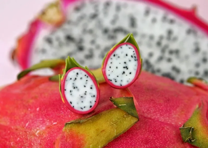 Серьги Питахайя