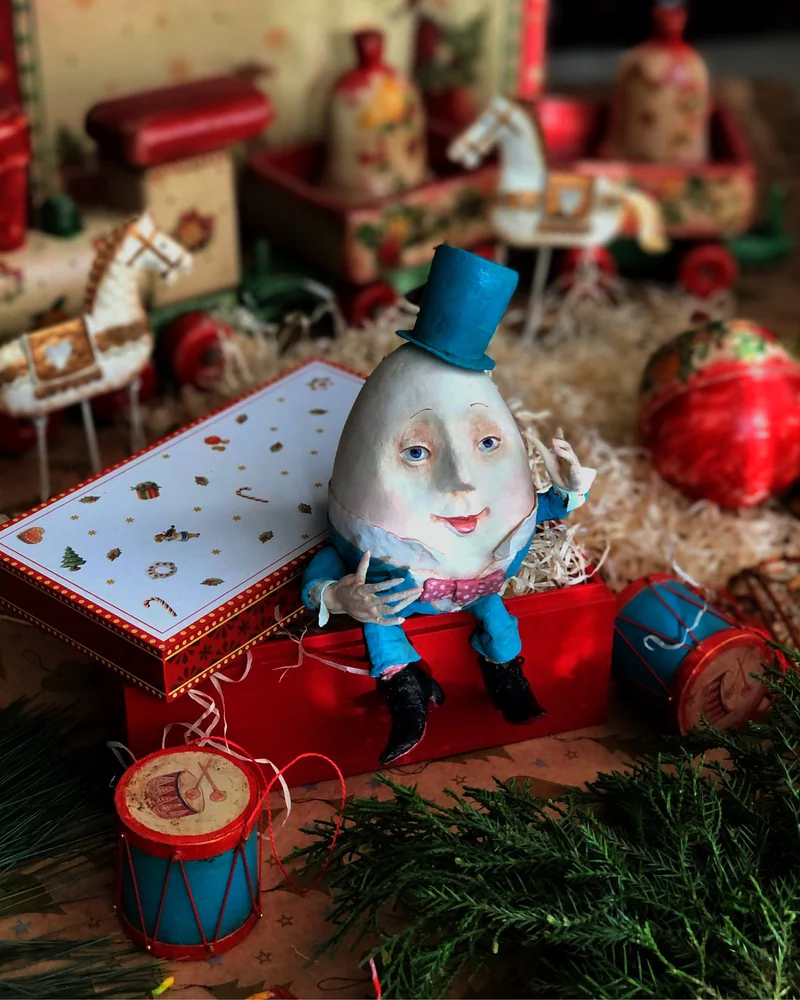 Елочная игрушка « Шалтай - Болтай»
