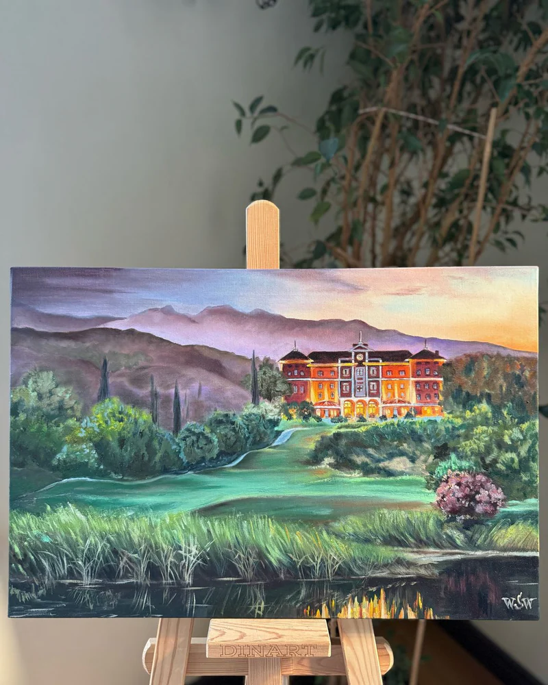 Картина маслом Пейзаж Испания 40×60 см — Оригинал