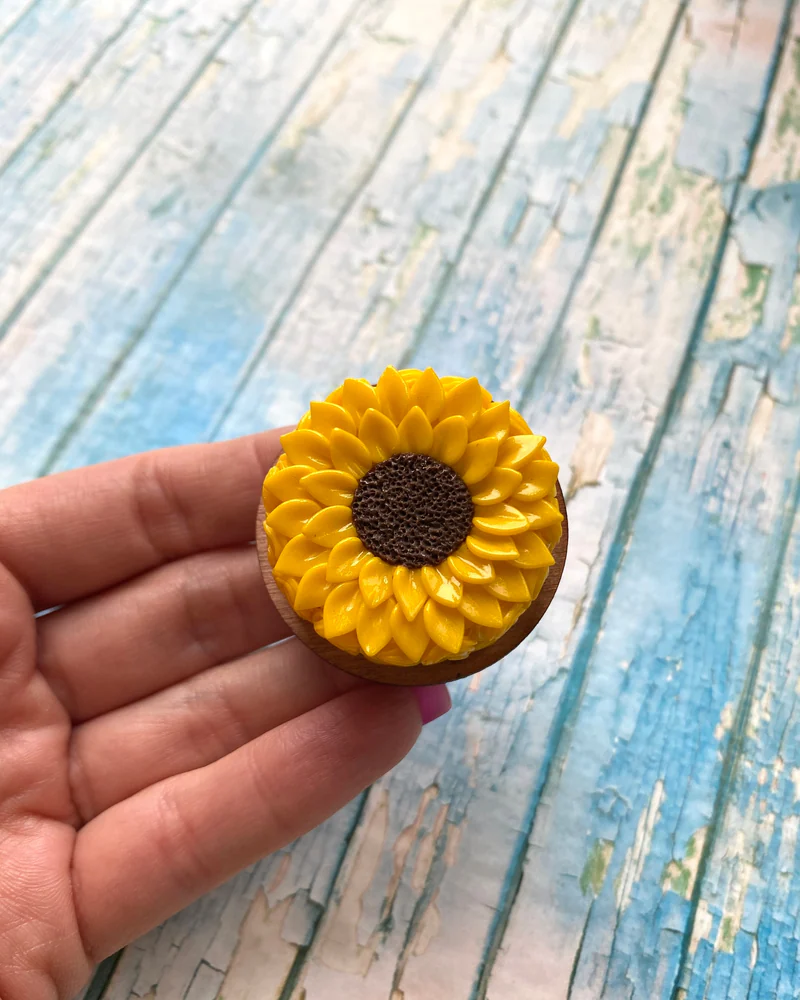 Кукольный торт «Подсолнух🌻»