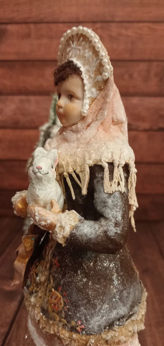 Снегурочка с зайчиком
