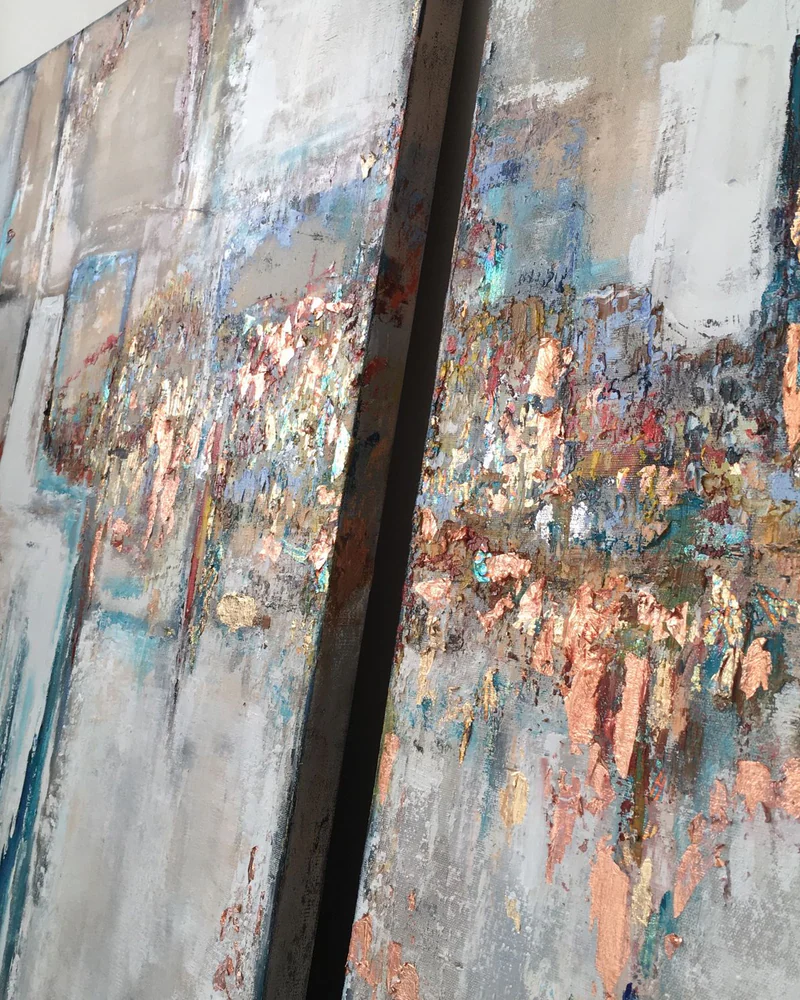 Диптих «Abstract Mix», 140×70 см
