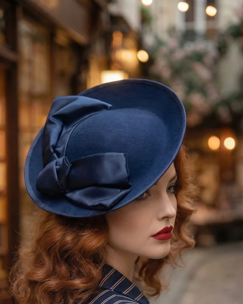 Шляпа из фетра английский стиль