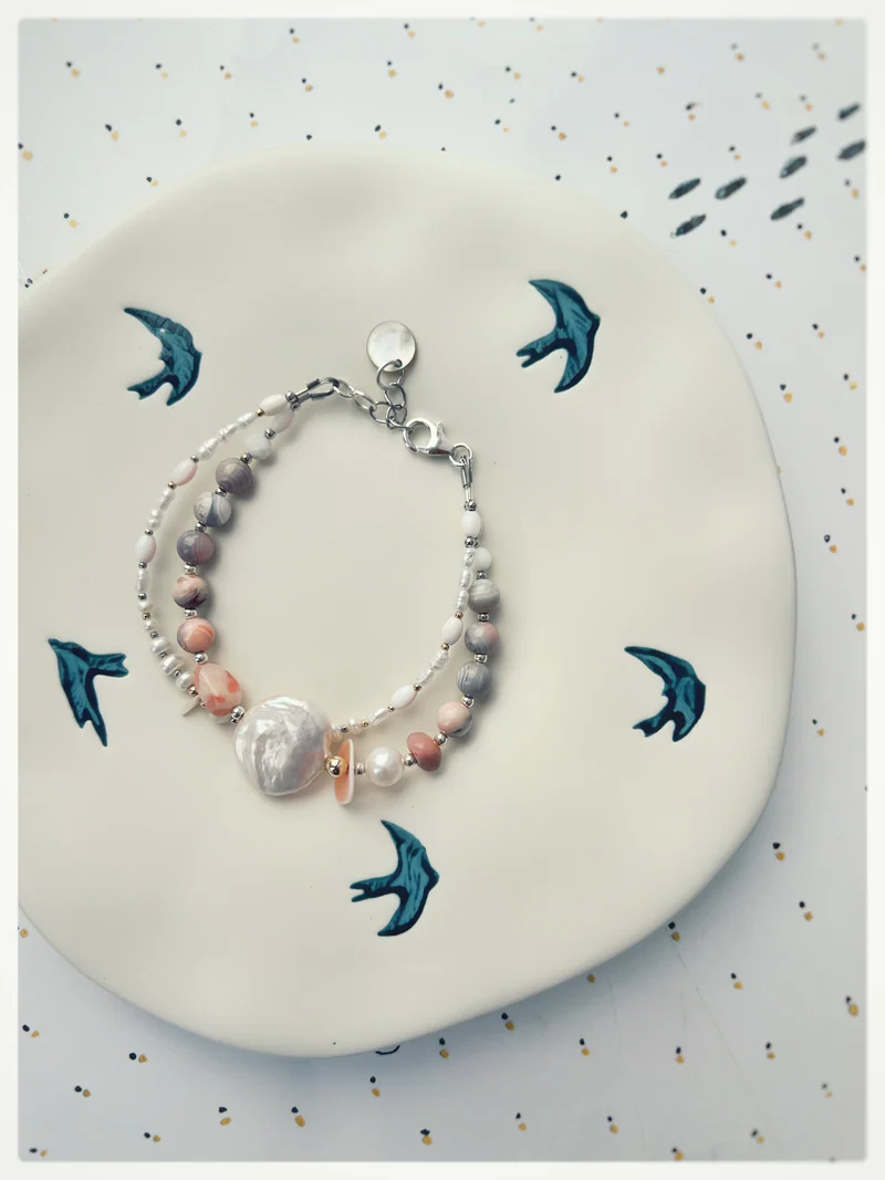 Двойной браслет «нежность моя сила»