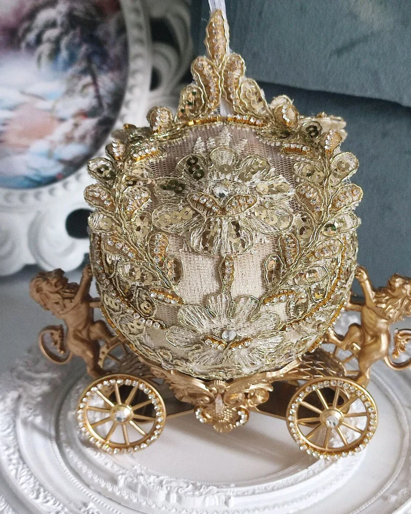 Ёлочная игрушка "Карета"