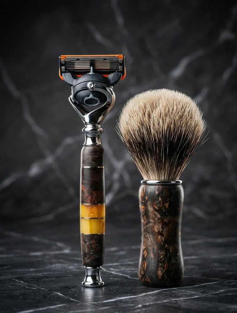 Amber & Wood