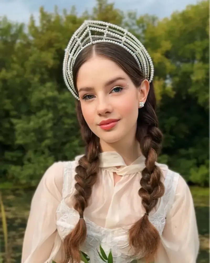 Диадема, кокошник, тиара — подборка 2 — Стразы, цепочки