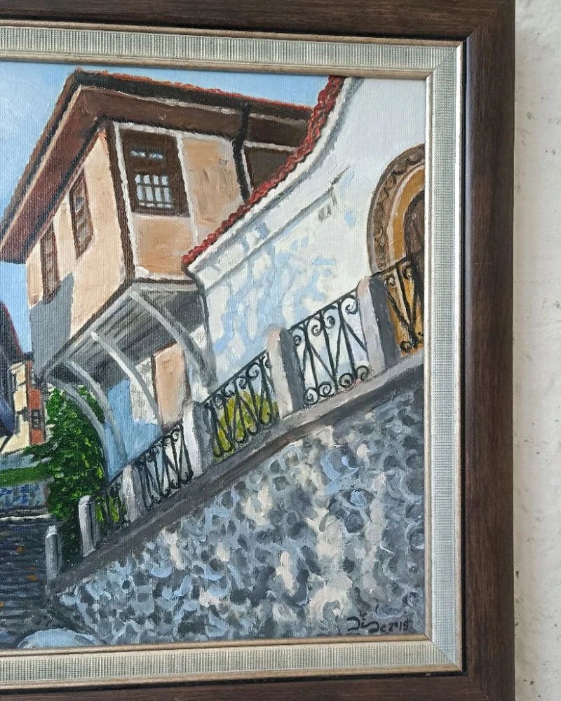 Картина маслом художника из Болгарии. Г.Пловдив