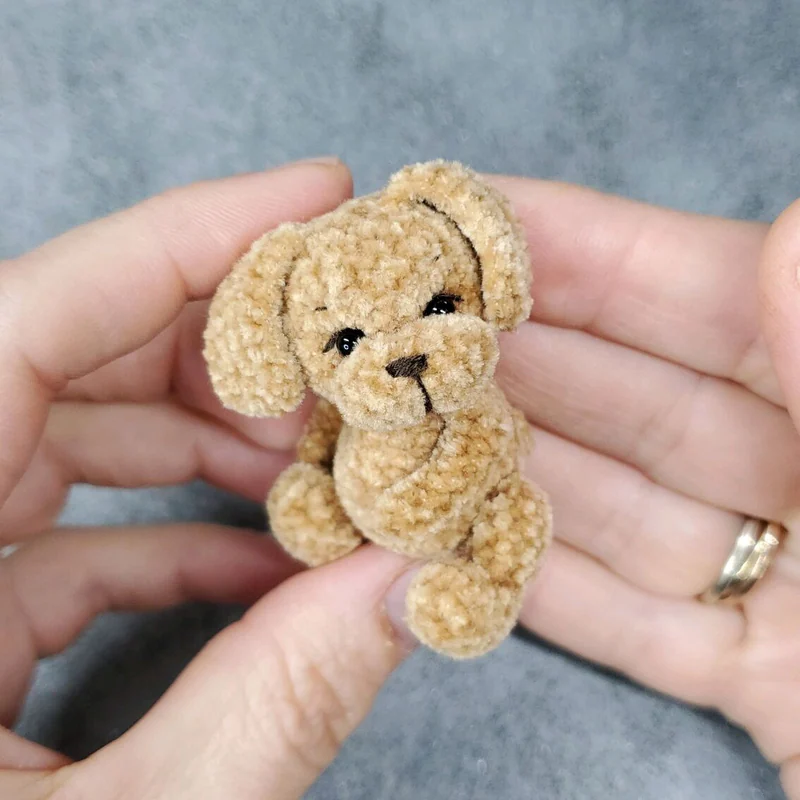 Миниатюрная игрушка из микровелюра, около 6 см