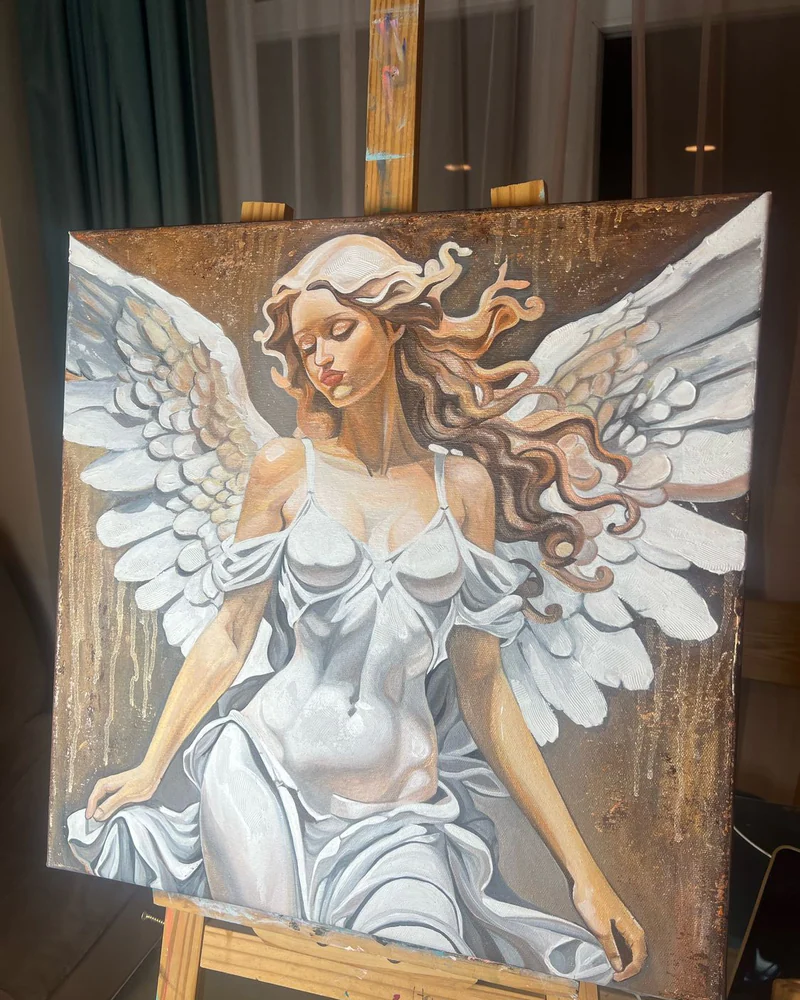 Картина «Ангел», 60×60 см