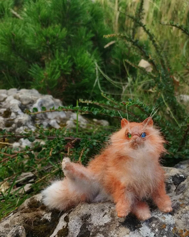 Рыжий кот, миниатюра 1:6 — Рыжий кот, миниатюра 1:6