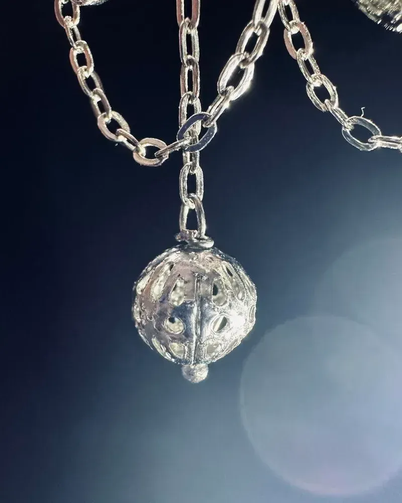 Серьги «Алхимия теней» — Серые