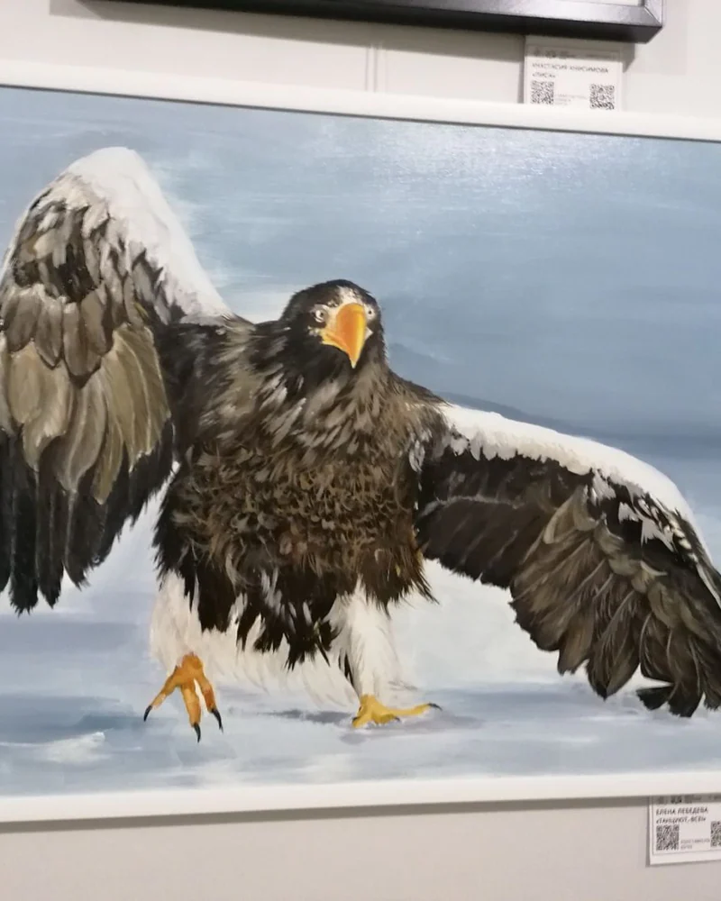 Интерьерная Картина маслом «Танцуют,- все!)» 83×64 см — Оригинал