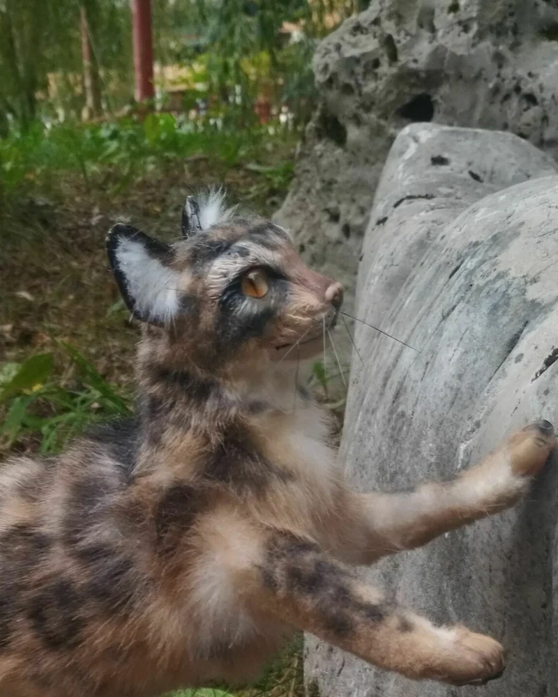 Кот бенгальский, коллекционная игрушка — Кот бенгальский, коллекционная игрушка