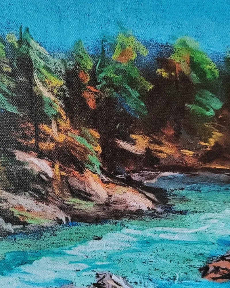 Картина на холсте «Природа Алтая» (печать) — Печать, 40×30 см