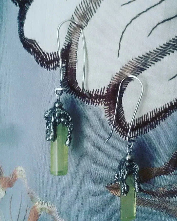 Серьги "Морские рифы"