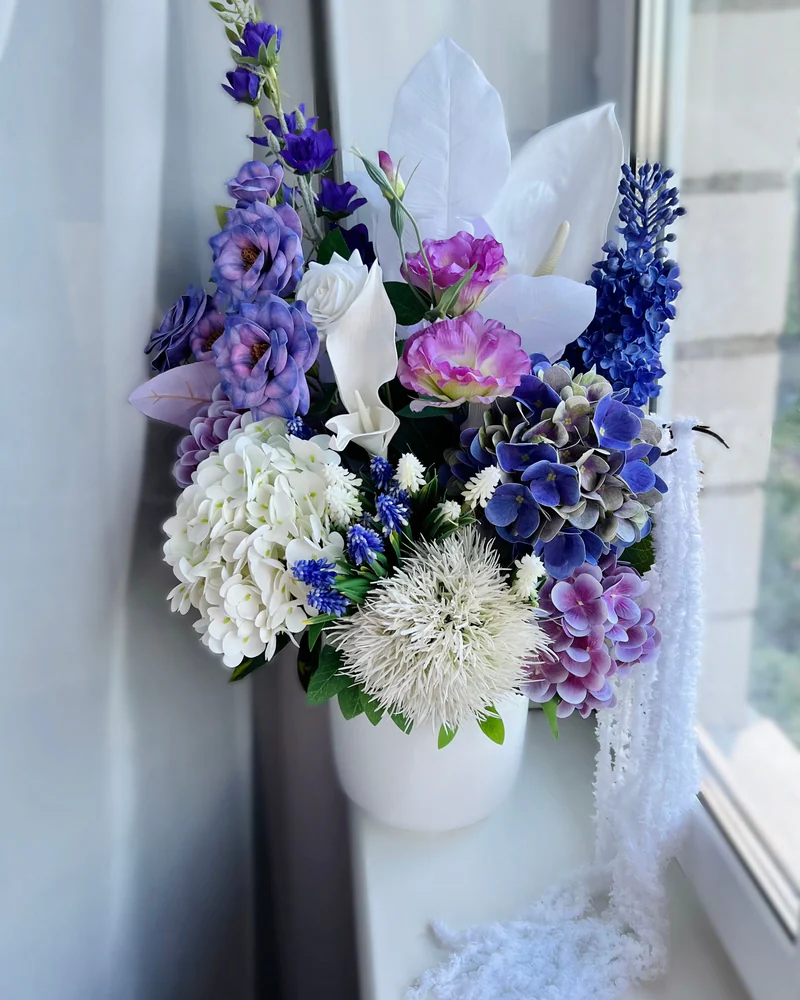 Композиция в сиреневой гамме💜