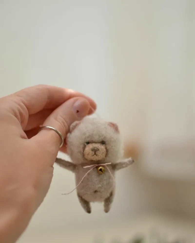 Мини-игрушки в кармашек: пингвин, мишка