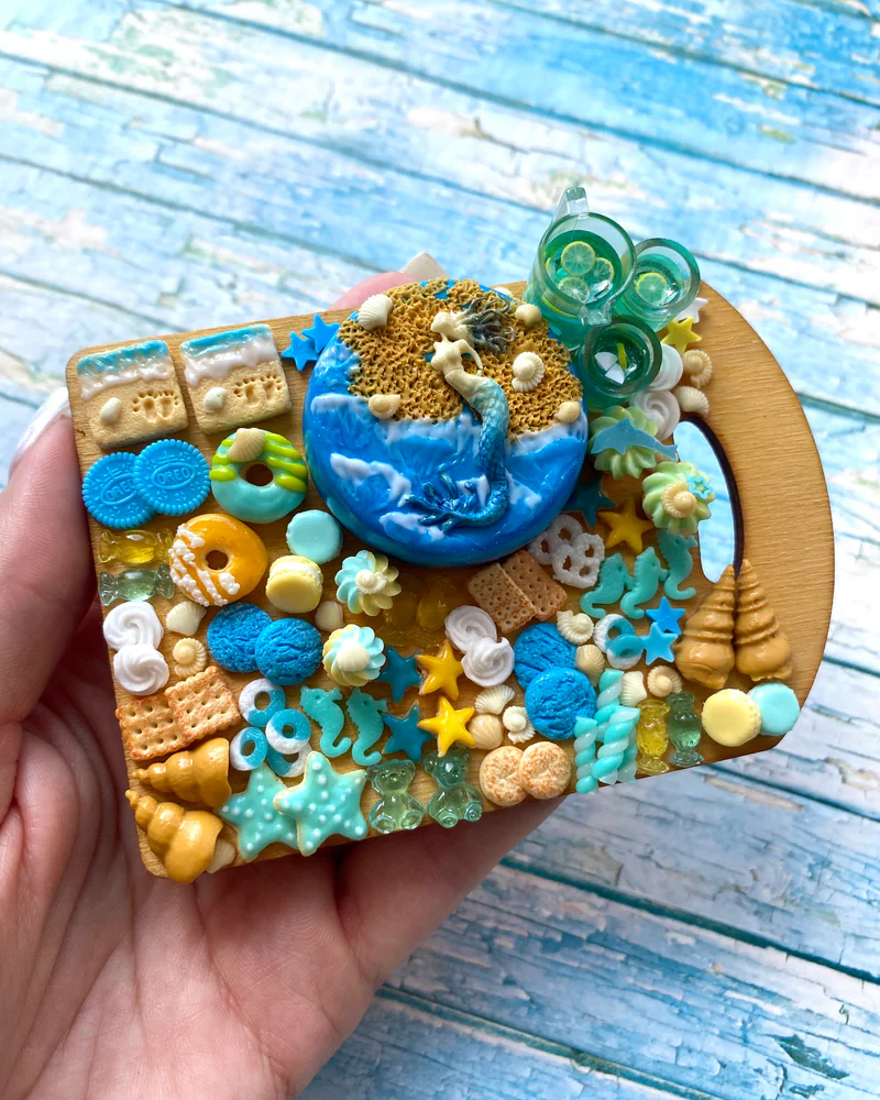 Миниатюра для кукол Морская коллекция «Морской пир»