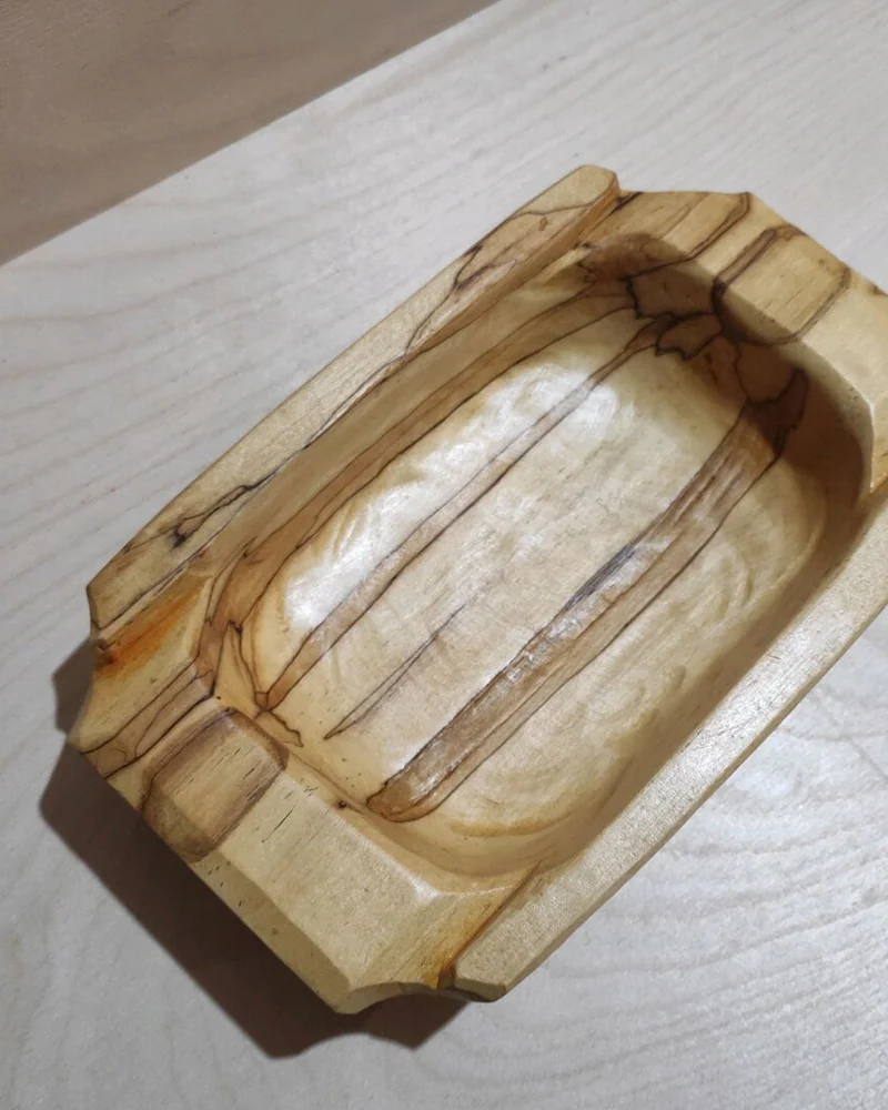 Миска из берёзы, грубая резьба — Миска из берёзы, грубая резьба