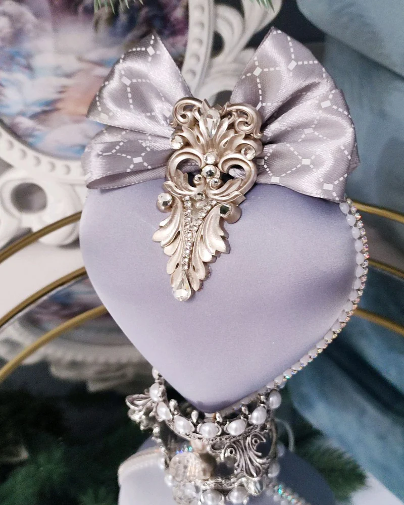 Ёлочная игрушка "Сердце"