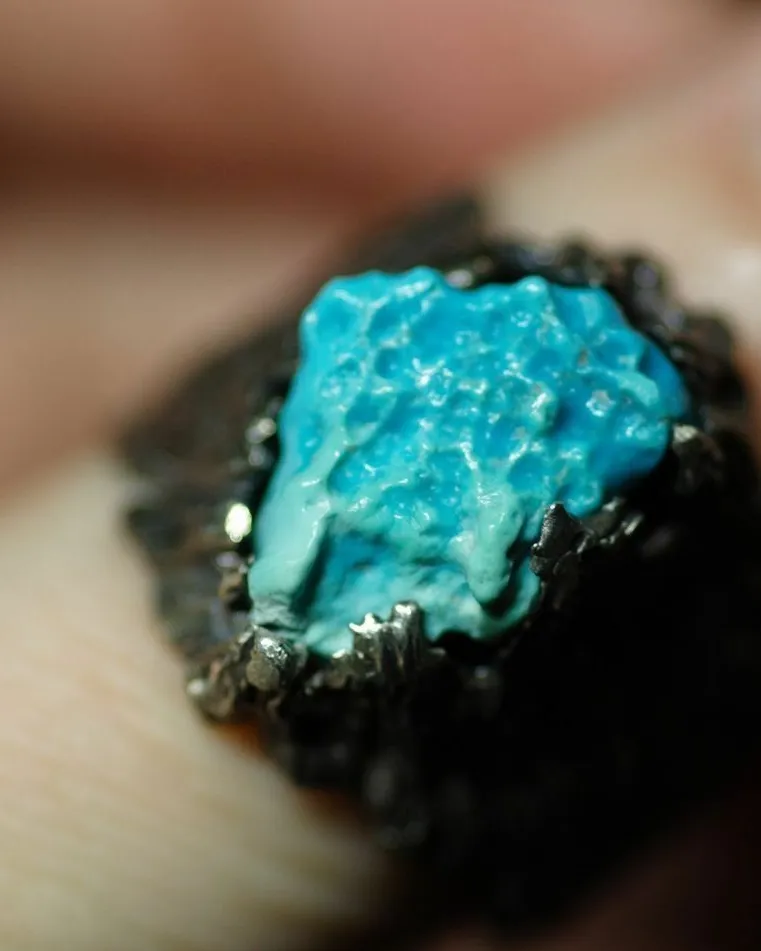 Кольцо "Reef" — бирюзовый камень — Бирюзовый камень
