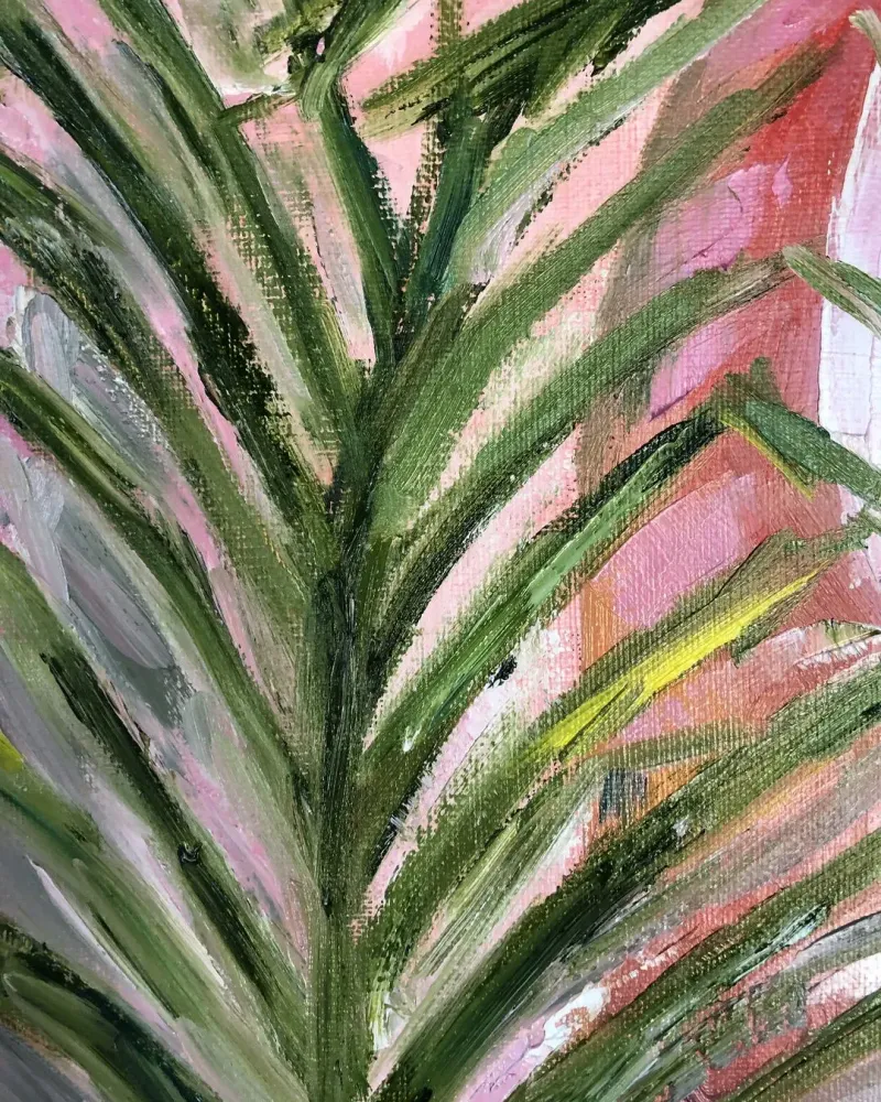 Фламинго. Картина маслом 50×60 см — 50×60 см