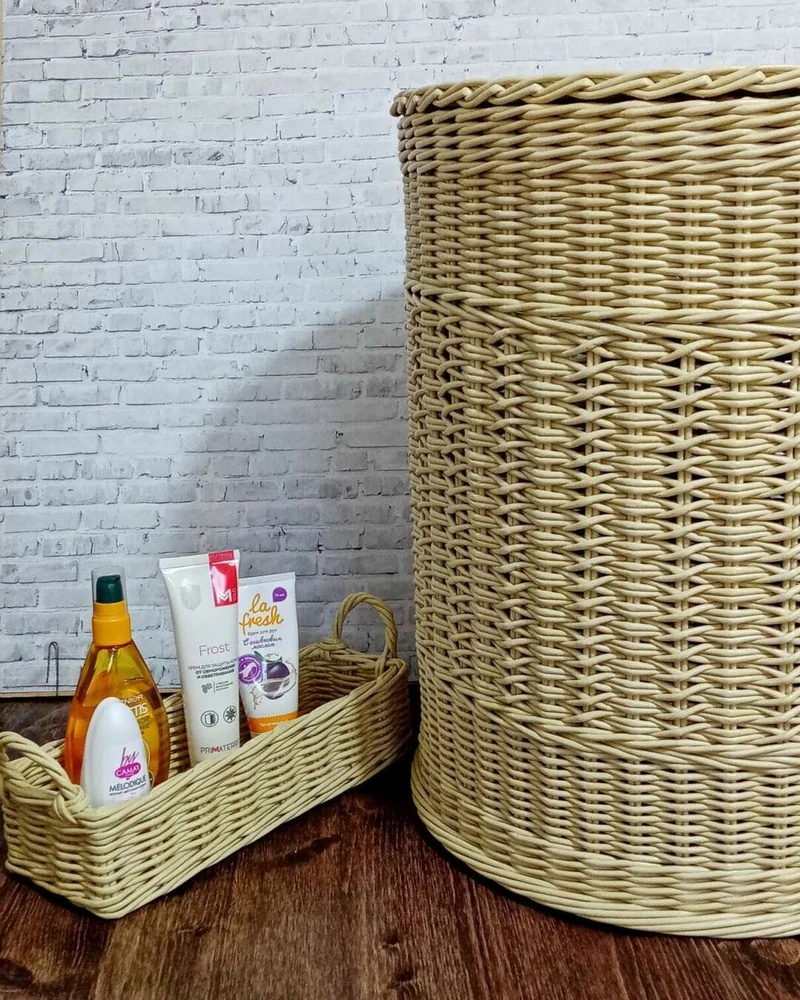 Корзины для белья в ванную комнату, для хранения