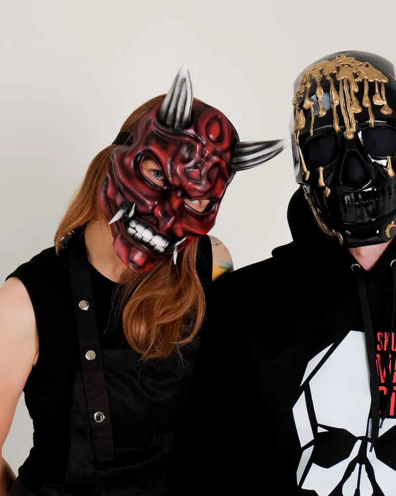 Японская маска демона Они (Oni japan mask)