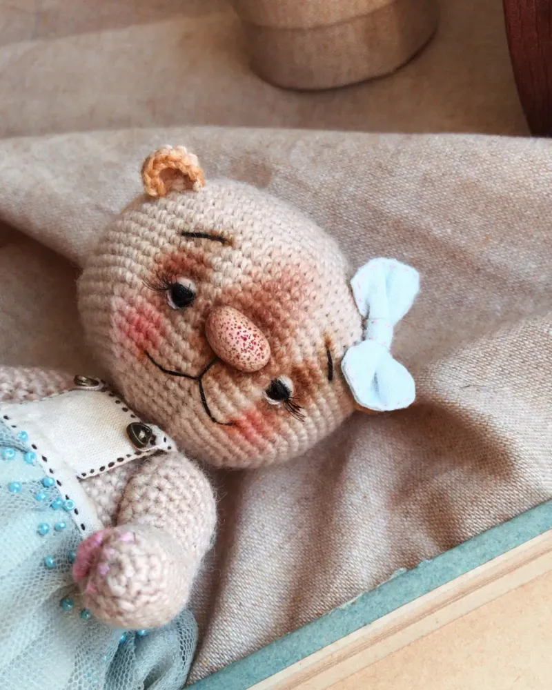 Мишка тедди, 15 см — 15 см