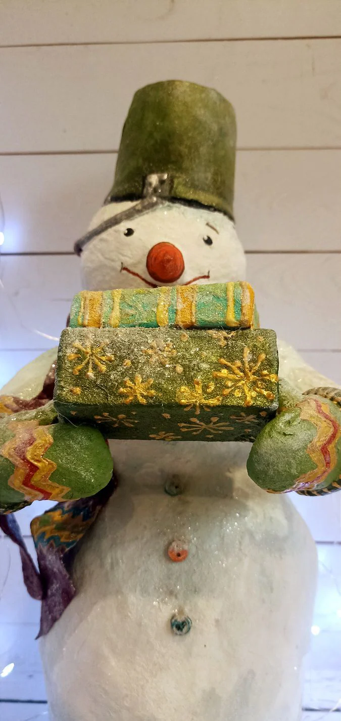Снеговик, 32 см