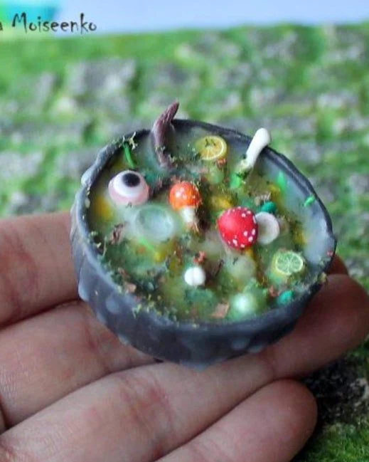 Большой Котел с зельем, Кукольная миниатюра